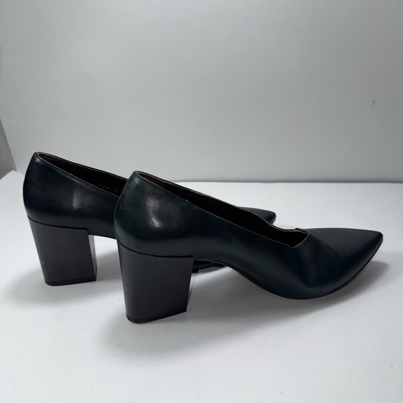 Coclico black pumps with block heel size 39. 8.5 - Picture 1 of 13
